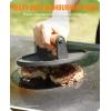 image:imageHOMENOTE Griddle Accessories for Blackstone Commercial Grade 12 Inch Heavy Duty Melting Dome with Rectangle Cast Iron Smash Burger Press Perfect for Flat Top Hibachi Grill Indoor OutdoorDomeRound Press Cast Iron