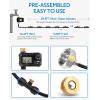 image:imagehomenote Automatic Misting Cooling System with Timer 46FT Misting Line 10 Brass Nozzles and 34 Brass Adapter for Patio Cooling and Garden Watering