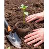 image:imagehomenote Peat Pots 120 Pcs 315 Inch Seed Starting Pots with Drainage Holes Round Nursery Plants Pots with Bonus 20 Plant Labels120