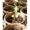 image:imagehomenote Peat Pots 120 Pcs 315 Inch Seed Starting Pots with Drainage Holes Round Nursery Plants Pots with Bonus 20 Plant Labels30