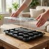 image:imagehomenote 4 Inch Seed Starting Trays with Clear Nursery Pots 2Pack 20Cell Seedling Starter Trays amp 4 Nursery Pots 40 Pcs with Drainage Plant Starter Germination Trays for Indoor Outdoor Growing3 Inch