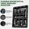 image:imagehomenote 4 Inch Seed Starting Trays with Clear Nursery Pots 2Pack 20Cell Seedling Starter Trays amp 4 Nursery Pots 40 Pcs with Drainage Plant Starter Germination Trays for Indoor Outdoor Growing3 Inch