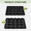 image:imagehomenote 4 Inch Seed Starting Trays with Clear Nursery Pots 2Pack 20Cell Seedling Starter Trays amp 4 Nursery Pots 40 Pcs with Drainage Plant Starter Germination Trays for Indoor Outdoor Growing3 Inch