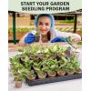 image:imagehomenote Nursery Pots 30 Pack345 Inch Plant Pot for Planting Clear Nursery Pots for PlantPlastic Seedling with Drainage Holes Seed Starter Flower High Transparency 20 Labels Excellent HardnessTransparencyno Lid