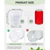 image:imagehomenote Nursery Pots 30 Pack345 Inch Plant Pot for Planting Clear Nursery Pots for PlantPlastic Seedling with Drainage Holes Seed Starter Flower High Transparency 20 Labels Excellent HardnessTransparencyno Lid