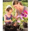 image:imagehomenote Nursery Pots 30 Pack345 Inch Plant Pot for Planting Clear Nursery Pots for PlantPlastic Seedling with Drainage Holes Seed Starter Flower High Transparency 20 Labels Excellent HardnessTransparencyno Lid