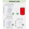 image:imagehomenote Nursery Pots 30 Pack345 Inch Plant Pot for Planting Clear Nursery Pots for PlantPlastic Seedling with Drainage Holes Seed Starter Flower High Transparency 20 Labels Excellent HardnessTransparencyno Lid