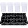 image:imagehomenote 4 Inch Seed Starting Trays with Clear Nursery Pots 2Pack 20Cell Seedling Starter Trays amp 4 Nursery Pots 40 Pcs with Drainage Plant Starter Germination Trays for Indoor Outdoor Growing4 Inch