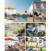 image:imageHOMENOTE 20 Pack Brass Misting Nozzles and 5 Pack Tee Misters for Outdoor Cooling System Nozzles Replacements for 14 inch tubing Patio Cooling Garden Watering Fan Mist System