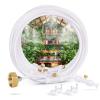image:imageHOMENOTE Misting Cooling System 263FT 8M Misting Line  7 Brass Mist Nozzles  Brass Adapter34 Misters for Outside Patio Cooling Garden Greenhouse Watering