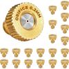 image:imagehomenote 20 Pack Brass Misting Nozzles 00079 Orifice 02 mm 1024 Thread Mister Nozzles Replacement for Outside Patio Misting Garden Irrigation Greenhouse Watering Chicken Coop Pet Cooling02mm Orifice