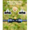 image:imagehomenote 10 Pack Brass Misting Nozzle Plug for Outdoor Cooling System