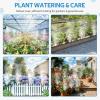 image:imagehomenote Misting Cooling System 75FT 23M Misting Line  28 Brass Mist Nozzles  Brass Adapter34 Outdoor Mister for Patio Backyard Garden Greenhouse Watering42FT  13M