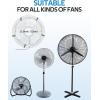 image:imagehomenote Misting Fan Kit for Outside Cooling 164FT Misting Line 5 Brass Nozzles 34 Brass Adapter Outdoor Mister System for Patio Backyard Cooling amp Poolside Relaxation