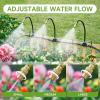 image:imageHOMENOTE 10 Pack Misting Brass Nozzles 360 Degree Adjustable 8 Inch Mister Nozzle for Outdoor Cooling System Lawn Irrigation Garden Watering Pet Cooling