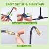 image:imageHOMENOTE 10 Pack Misting Brass Nozzles 360 Degree Adjustable 8 Inch Mister Nozzle for Outdoor Cooling System Lawn Irrigation Garden Watering Pet Cooling