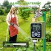 image:imageHOMENOTE Misting Cooling System with Timer 26FT Misting Hose7 Brass Nozzles34 Brass AdapterWater Timer with Mist Mode amp Irrigation Mode Outdoor Misters for Patio Cooling and Garden Watering59FT  18M