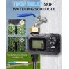 image:imageHOMENOTE Water Timer for Garden Hose Programmable Sprinkler Timer with Rain Delay Auto amp Manual Watering for Misting System Drip Irrigation Lawn Sprinkler Soaker Hose 1 Outlet