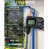 image:imageHOMENOTE Water Timer for Garden Hose Programmable Sprinkler Timer with Rain Delay Auto amp Manual Watering for Misting System Drip Irrigation Lawn Sprinkler Soaker Hose 1 Outlet