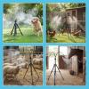 image:imagehomenote Standing Misters for Outside Patio 26FT Misting Hose 48FT Adjustable Height Portable Misting System with Tripod Base for Backyard Pool BBQ Cooling Garden Watering amp Tanning