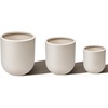 image:imagehomenote Flower Pots 13210585 InchLarge Plant Pots Indoor with DrainagePlastic Pots for PlantsGarden Pots for OutdoorLarge Planters for Indoor PlantsBig Plastic PlanterBlack3 PcsStyle 13 Pcs