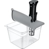 image:imageHOMENOTE Sous Vide Container 12 Quart with Collapsible Silicone LidComplete Sous Vide Accessories Kit BPA FreeCompatible with Anova and Most Sous Vide CookersComes with Rack and SleeveContainer