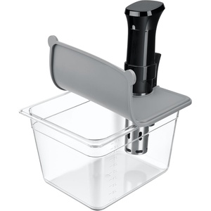 image:imageHOMENOTE Sous Vide Container 12 Quart with Collapsible Silicone LidComplete Sous Vide Accessories Kit BPA FreeCompatible with Anova and Most Sous Vide CookersComes with Rack and SleeveContainer
