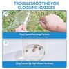 image:imageHOMENOTE Misting Cooling System 98FT30M PreAssembled Kit with 27 Brass Nozzles amp 34 Brass Adapter Cooling Mister for Patio Backyard Pets Garden amp GreenhouseWhite