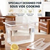 image:imageHomenote Sous Vide Container with Lid 6 Quart Polycarbonate Water Bath TubContainer