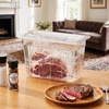 image:imageHomenote Sous Vide Container with Lid 6 Quart Polycarbonate Water Bath TubContainerRack