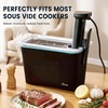 image:imageHomenote Sous Vide Container with Lid 6 Quart Polycarbonate Water Bath TubContainerRack Sleeve