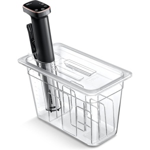 image:imageHomenote Sous Vide Container with Lid 6 Quart Polycarbonate Water Bath TubContainerRack